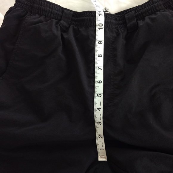 COLUMBIA PFG Swim Trunks Men's S Black Nylon‎ Packable Lined Logo Pocket - Picture 12 of 14